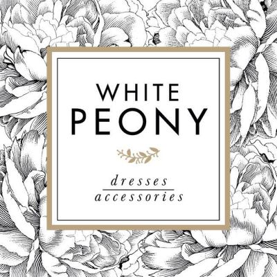 whitepeonybridal