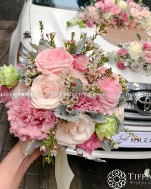 Bó hoa tay cưới Love Rose – T05