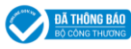 Thông báo website với bộ công thương