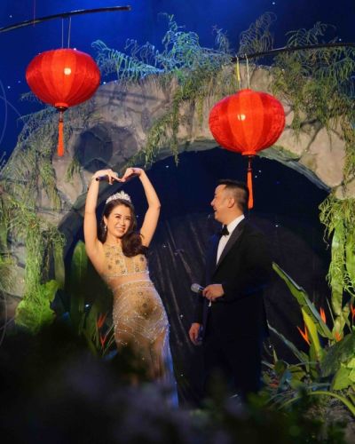 Trang trí tiệc cưới Kat & Simeon tại Star Palace Sen Hồ Tây