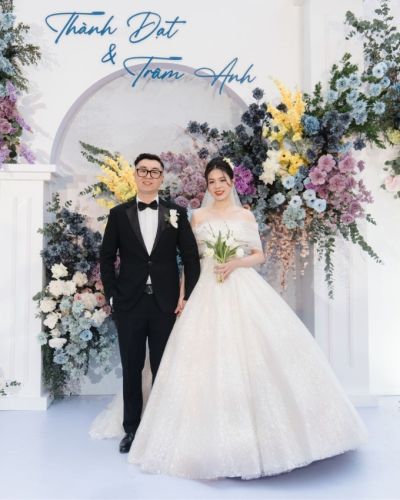 Trang trí tiệc cưới Thành Đạt & Trâm Anh tại Sheraton Hanoi Hotel