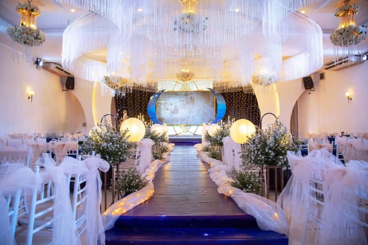 Aqua Palace – Tiệc cưới phong cách châu Âu sang trọng (Ảnh: Sưu tầm) 
