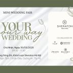 Mini Wedding Fair 2025 với sự kết hợp của Tiffany và Sheraton Hanoi (Ảnh: Tiff.vn)