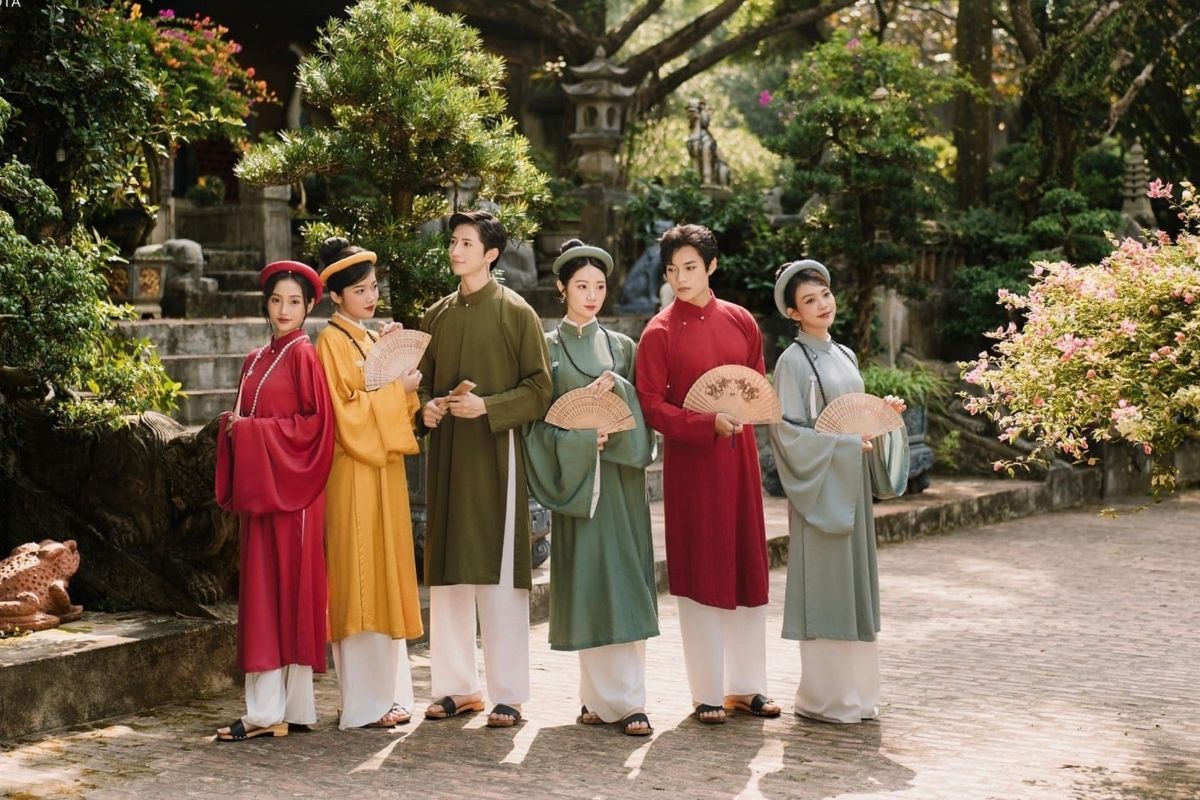 Áo Dài Lavender Tím Hương (Ảnh: Sưu tầm)