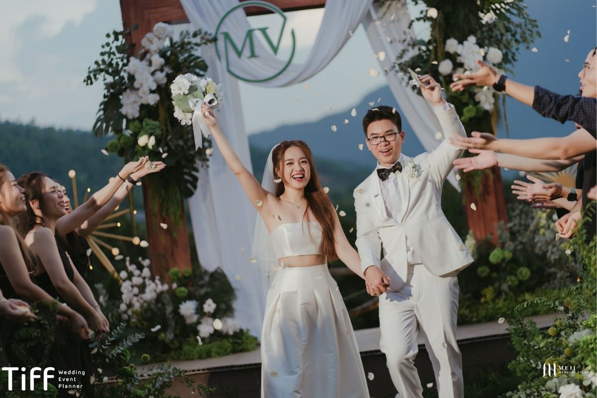Tiệc sau đám cưới là buổi tiệc nhỏ được tổ chức sau khi lễ cưới chính thức và tiệc chiêu đãi kết thúc (Ảnh: Tiff.vn)