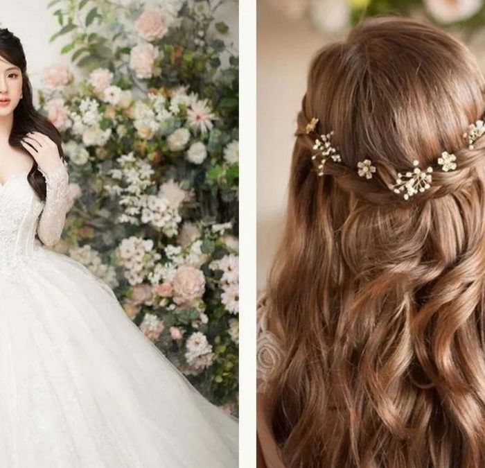 Tiệm làm tóc cô dâu