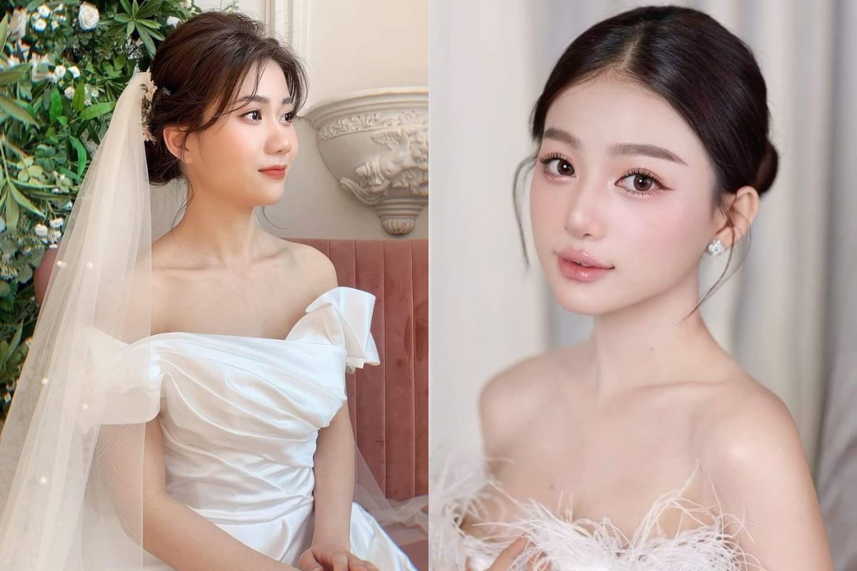 Tóc búi thấp hiện đại (Ảnh: sưu tầm)
