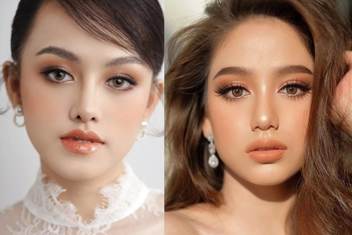 Trang điểm tự nhiên tông cam đào (Ảnh: sưu tầm)