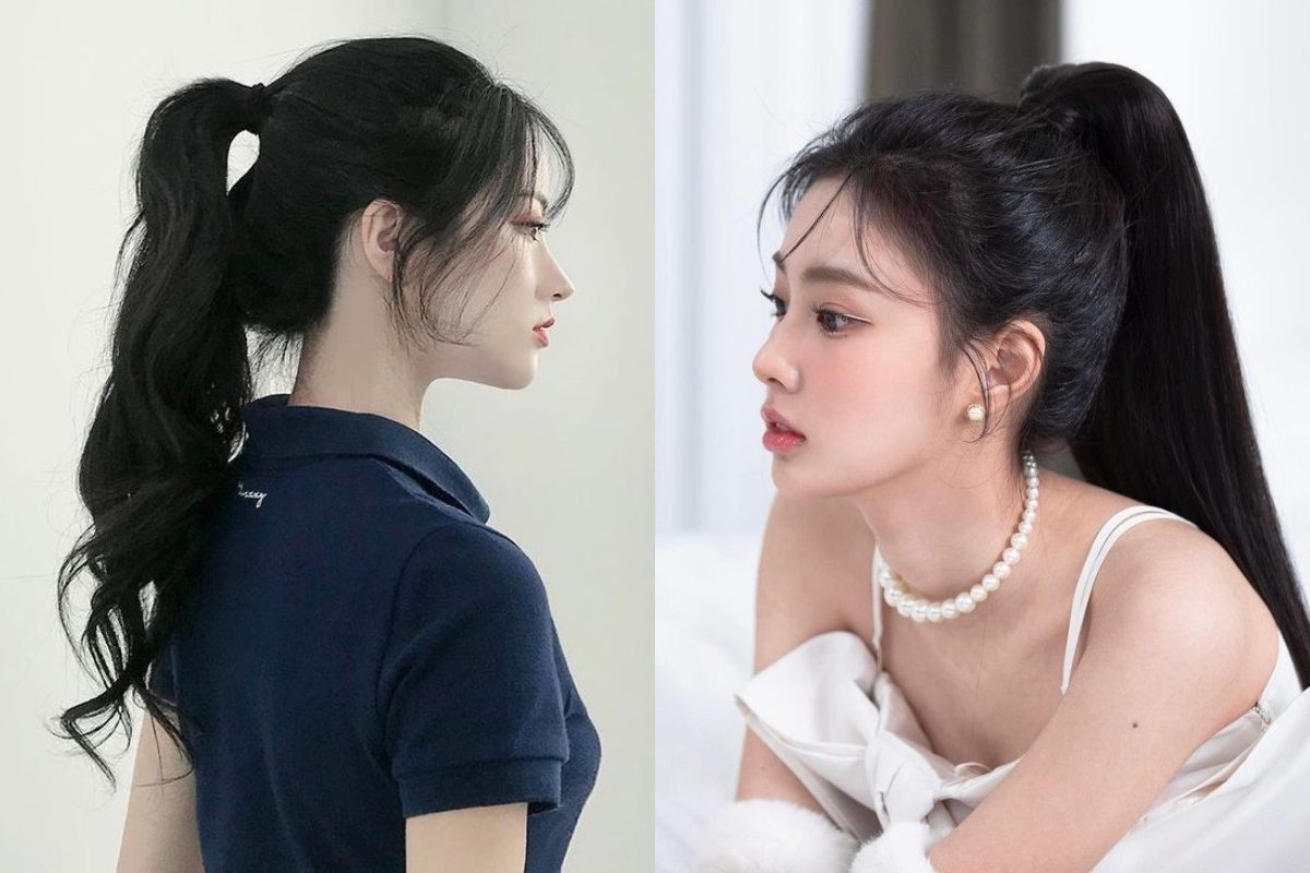 Tóc buộc đuôi ngựa (Ảnh: sưu tầm)