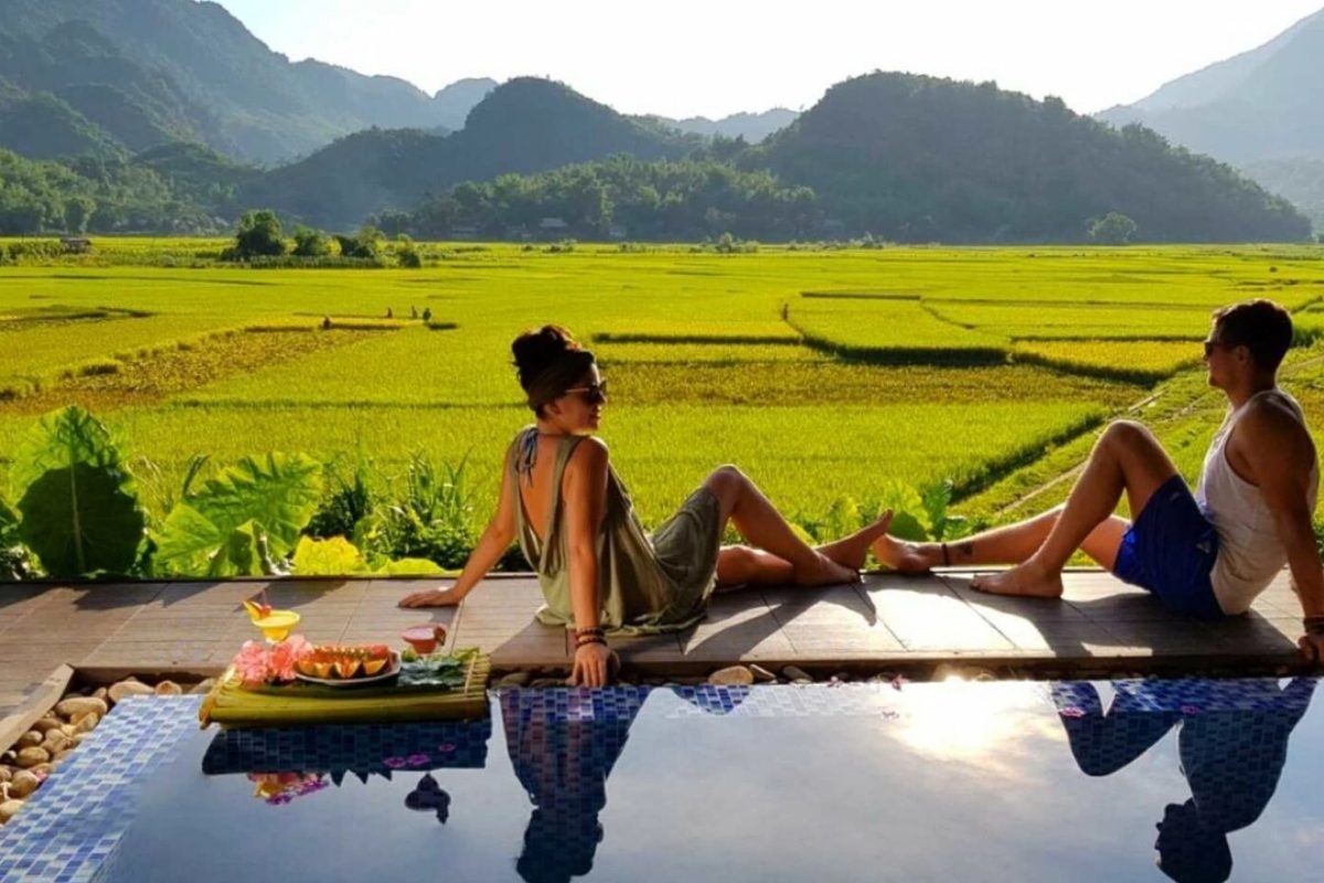 Tuần trăng mật tại Mai Châu (Ảnh: sưu tầm)