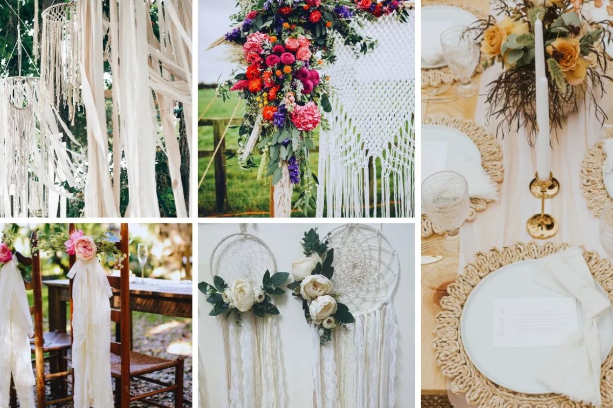 Lựa chọn phụ kiện trong đám cưới phong cách Bohemian (Ảnh: sưu tầm)