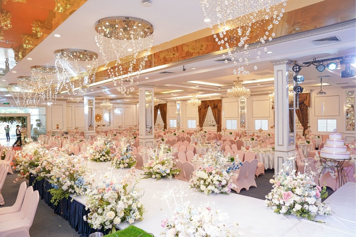 Đám cưới Floral phong cách hiện đại (Ảnh: Sưu tầm)