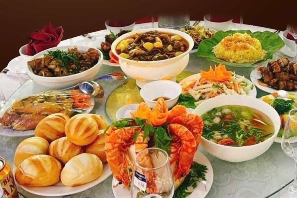 Menu tiệc cưới miền nam giá bình dân (Ảnh: Sưu tầm)