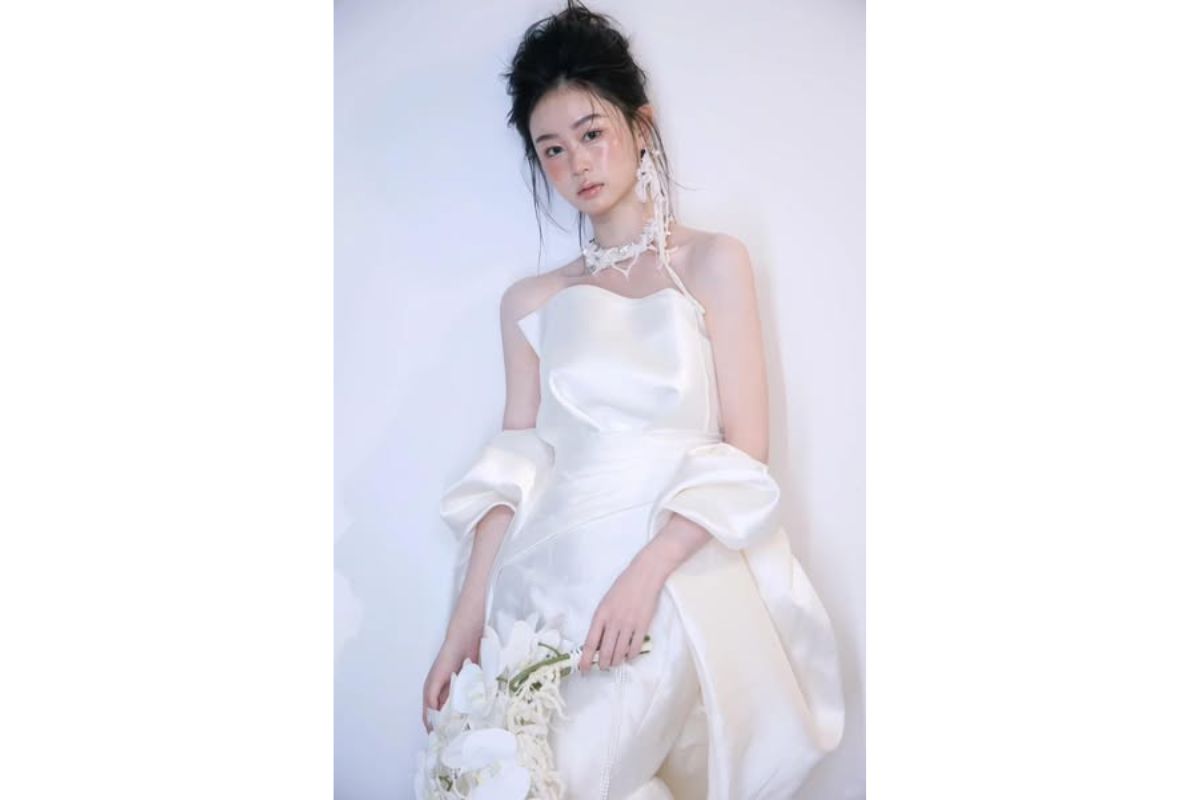 Tóc búi cao bồng bềnh giữ form lâu tại Ocean Hair Studio (Ảnh: Sưu tầm)