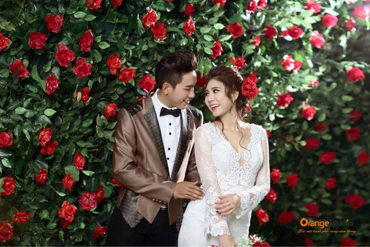 Orange Studio có phong cách chụp ảnh cưới trẻ trung, đầy màu sắc và sáng tạo (Ảnh: Sưu tầm)