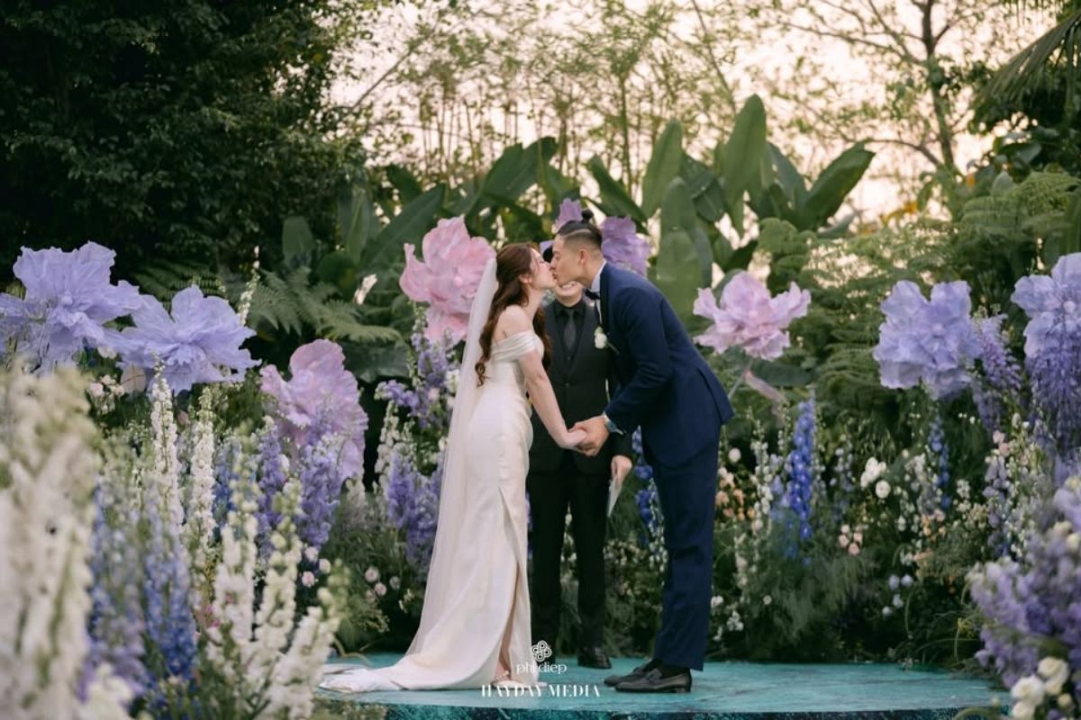 Phi Điệp Wedding là địa chỉ quen thuộc với phong cách cưới nhẹ nhàng (Ảnh: Sưu tầm)