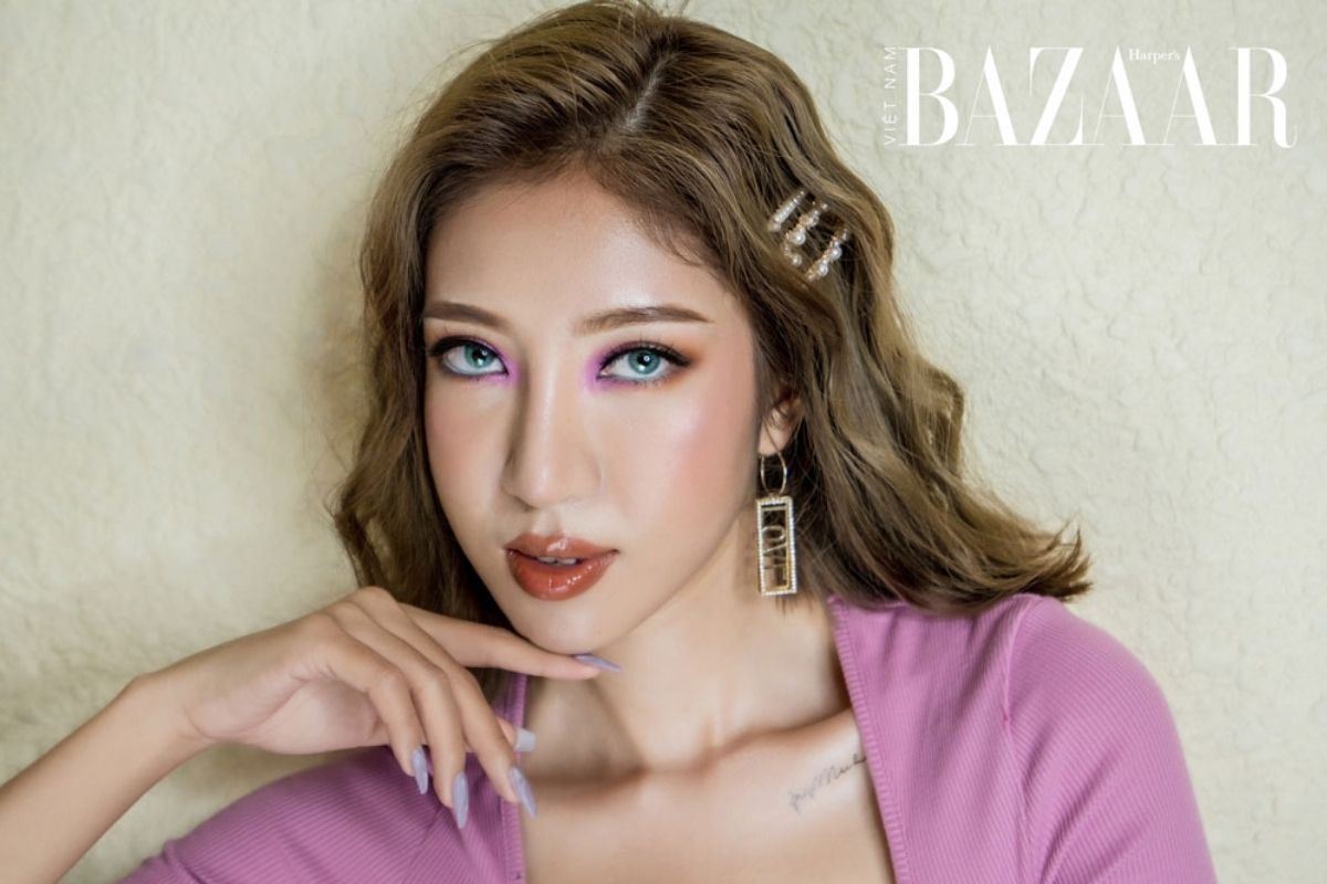 Vanmiu Beauty chuyên tóc uốn sóng mềm và búi cao sang trọng (Ảnh: Sưu tầm)