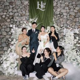 hoa trang trí đám cưới