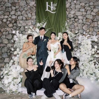 hoa trang trí đám cưới