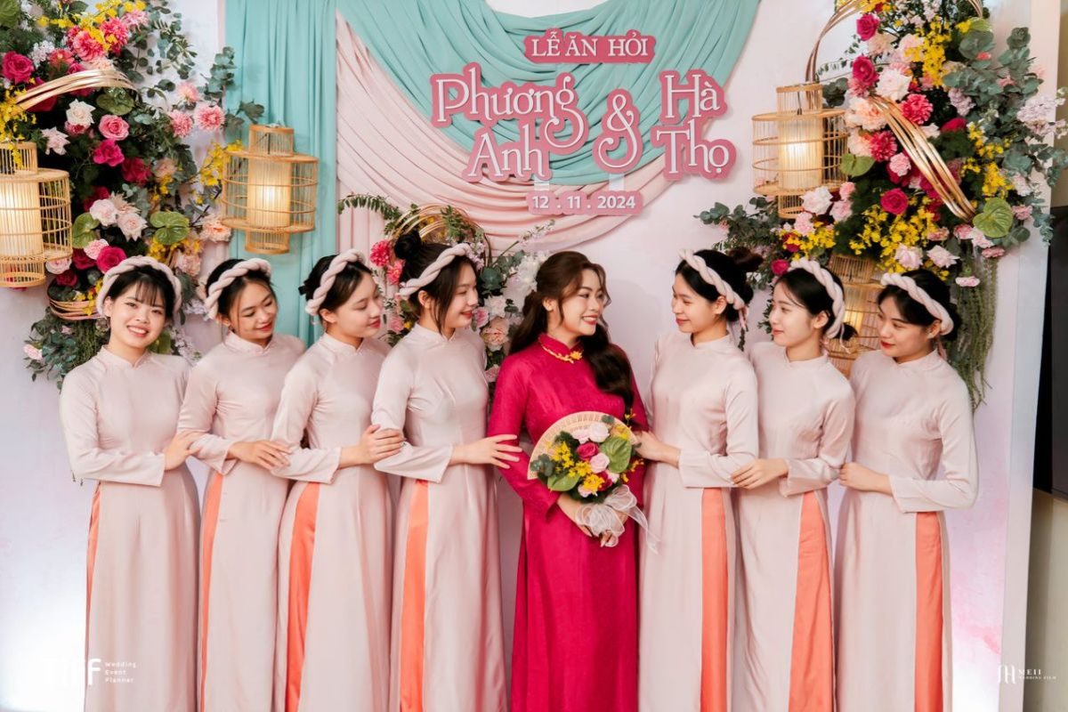 Đội hình bê tráp nên được sắp xếp đồng đều để mang lại sự hài hòa và tăng tính thẩm mỹ cho nghi lễ. (Ảnh: Tiff.vn)