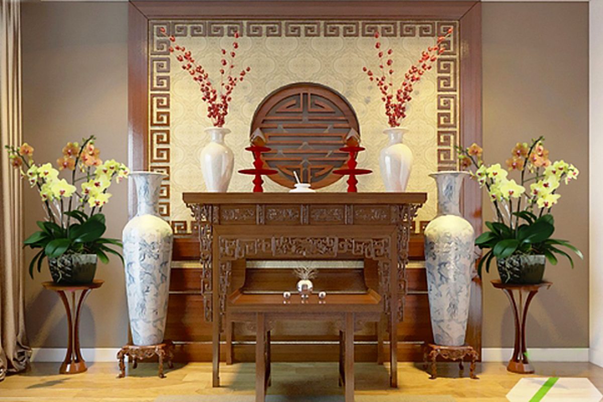 Hoa lan hồ điệp trang trí bàn thờ ngày cưới mang ý nghĩa thanh cao và trường tồn. (Ảnh: Sưu tầm) 