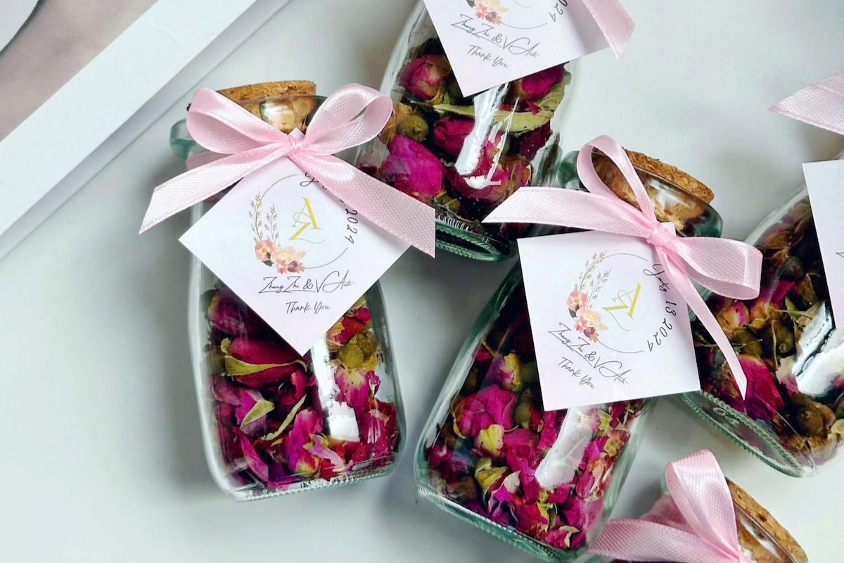Túi trà thảo mộc – quà tặng handmade dễ thương. (Ảnh: Sưu tầm)