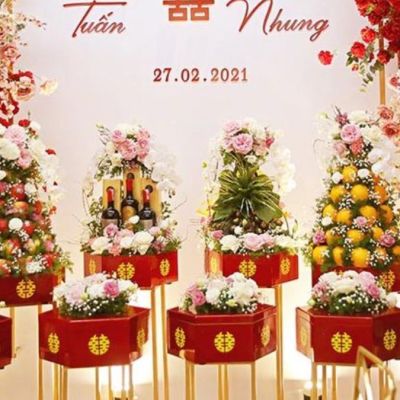 tráp ăn hỏi 7 lễ