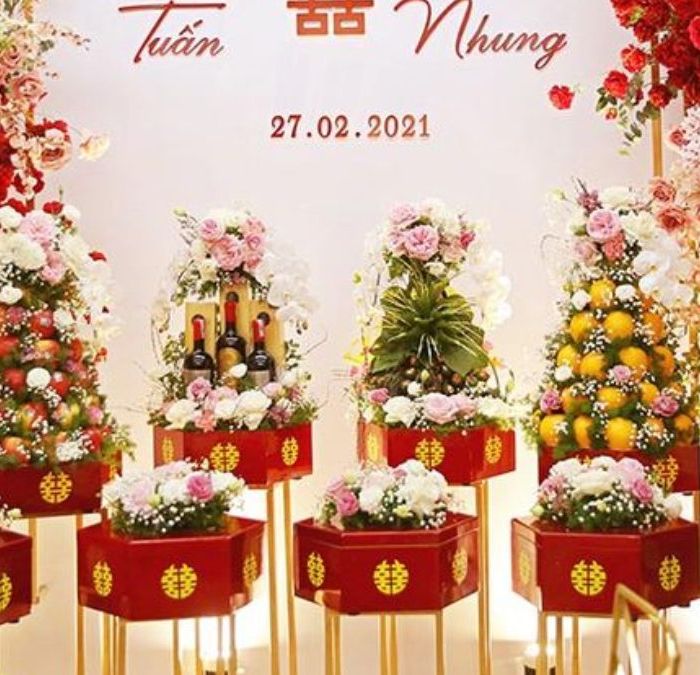 tráp ăn hỏi 7 lễ