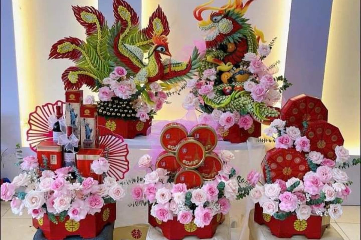 Những lưu ý khi chuẩn bị tráp ăn hỏi (Ảnh: sưu tầm)