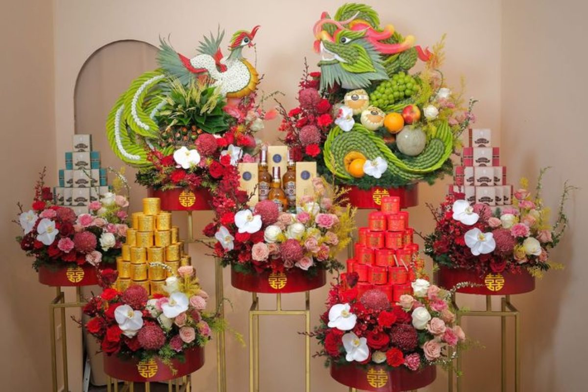 Hướng dẫn chọn và đặt tráp đám cưới (Ảnh: sưu tầm)