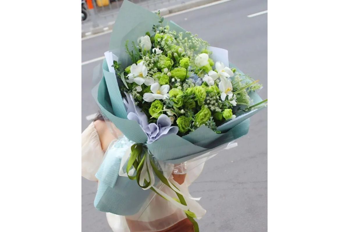 Flower Corner nổi bật với những mẫu hoa thiết kế tinh tế (Ảnh: Sưu tầm)