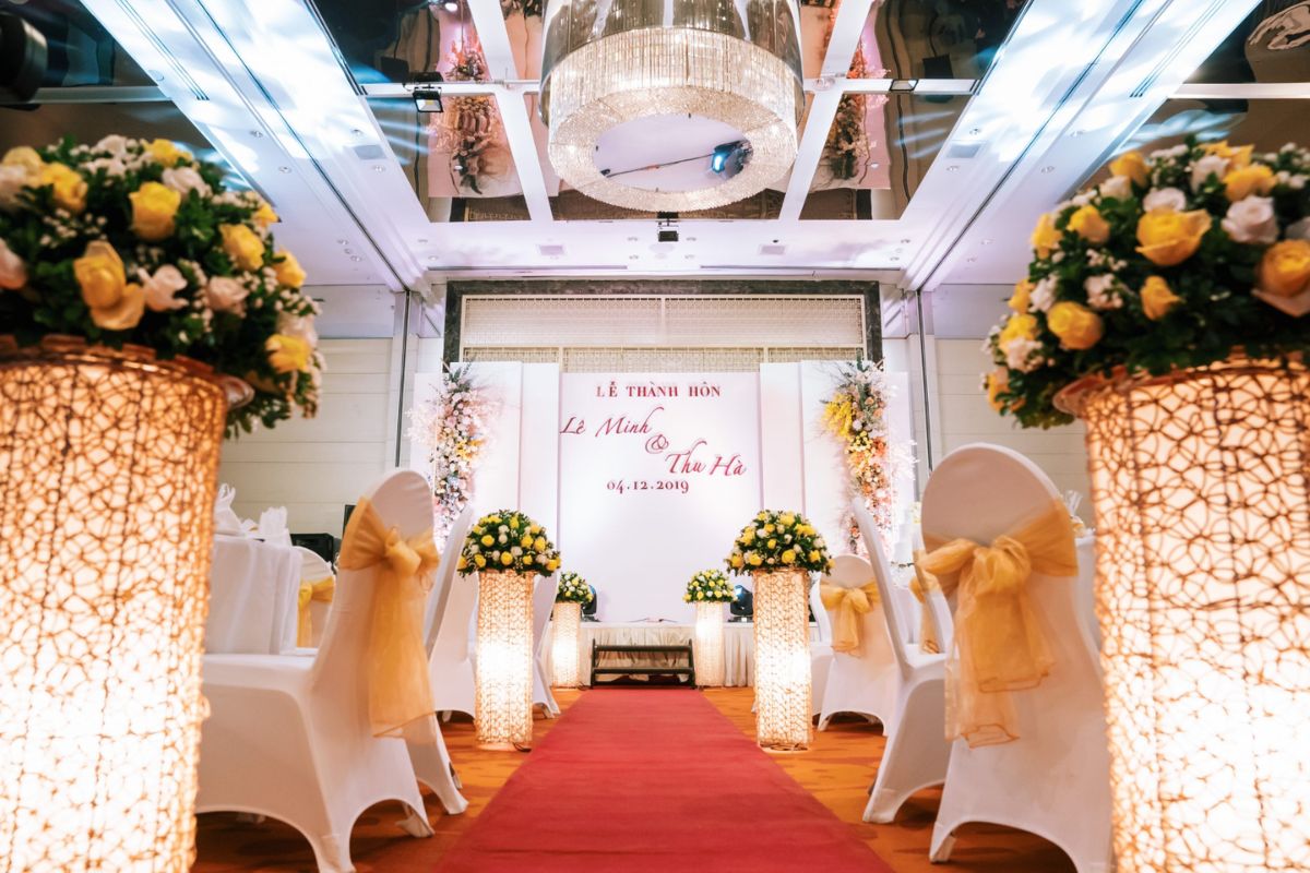 Lê Minh Hà Event thiết kế hoa cưới độc đáo tạo không gian đặc biệt khác biệt (Ảnh: Sưu tầm)