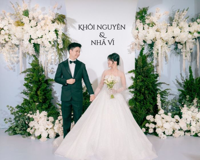 Trang trí tiệc cưới Khôi Nguyên & Nhã Vi tại Hanoi Daewoo Hotel