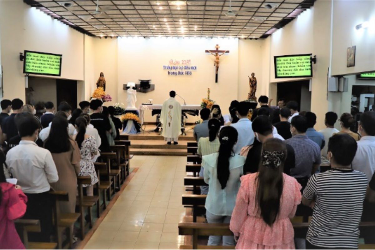 Lớp học giáo lý hôn nhân tổ chức đều đặn theo tuần tại Giáo xứ. (Ảnh: Sưu tầm) 