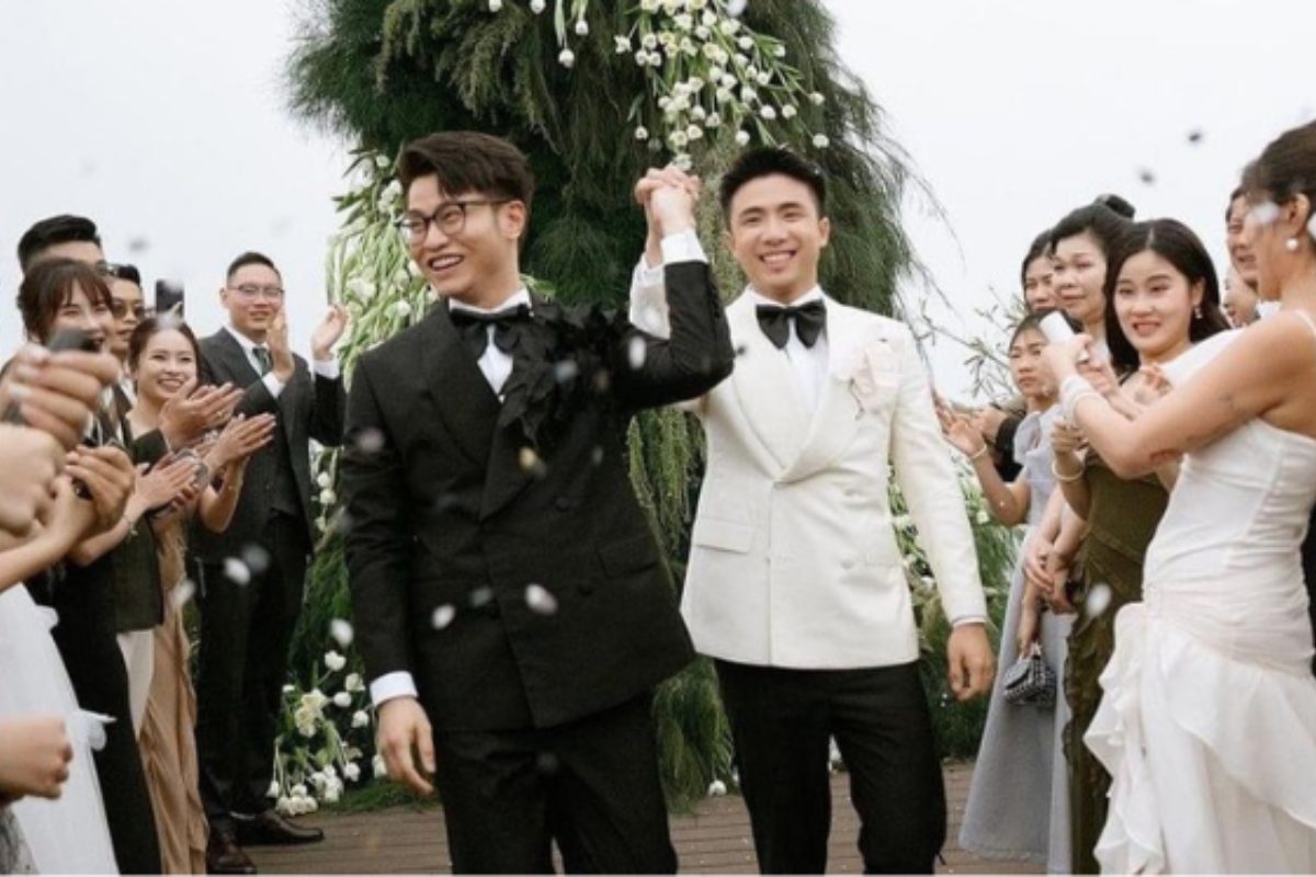 Dù chưa được pháp lý bảo vệ, các cặp đôi đồng giới vẫn có thể tổ chức lễ cưới hợp pháp về mặt xã hội. (Ảnh: Sưu tầm)