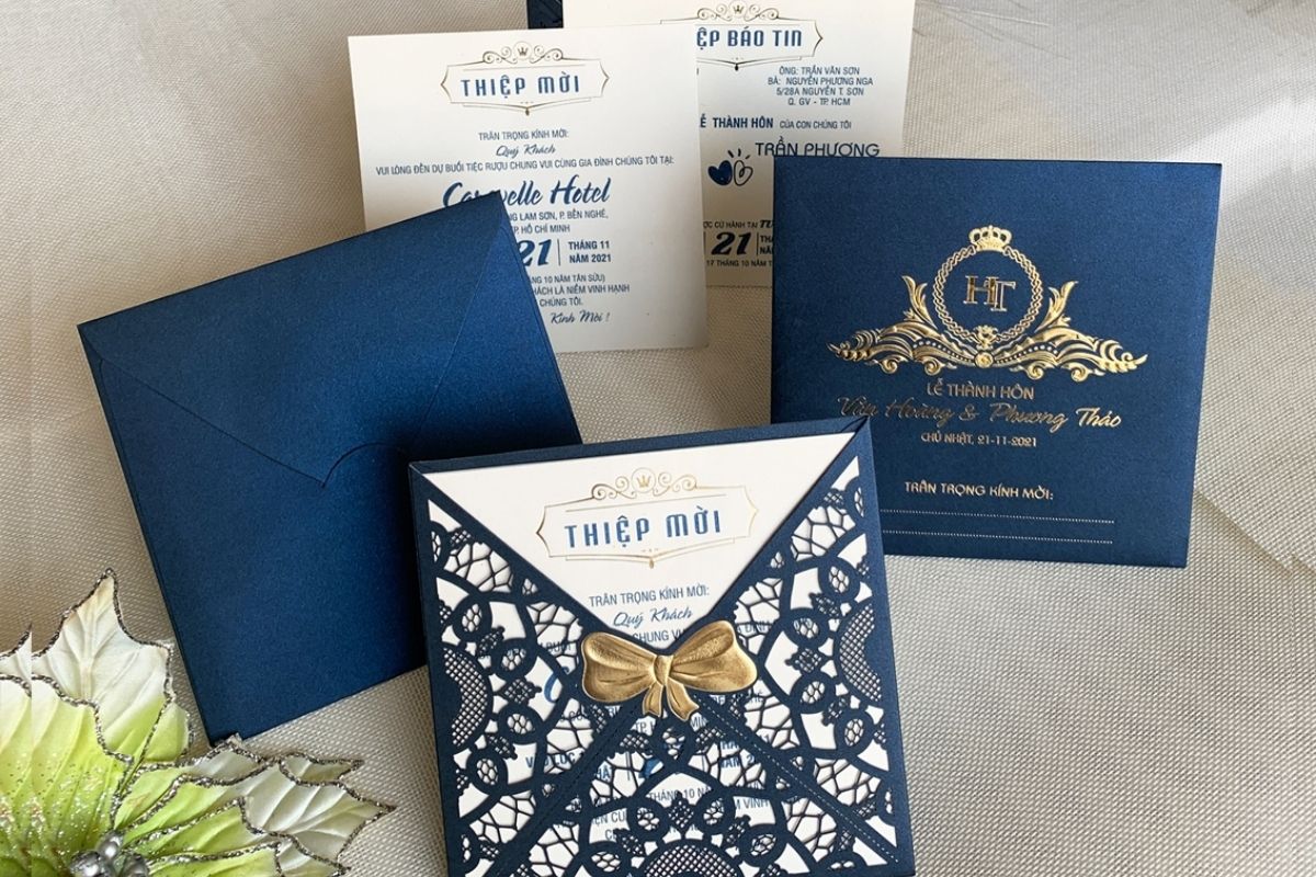 In Nguyễn Gia là xưởng in thiệp cưới truyền thống (Ảnh: Sưu tầm) 