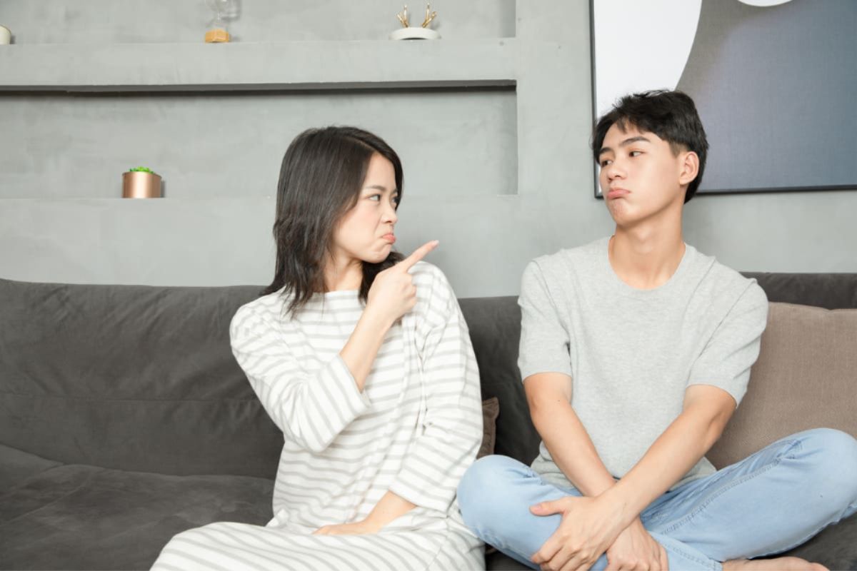 Những tranh luận nhỏ là điều không tránh khỏi khi hai người bắt đầu sống chung. (Ảnh: Sưu tầm)