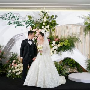 Điều phối tiệc cưới Dũng & Vân tại Sheraton Hanoi Hotel