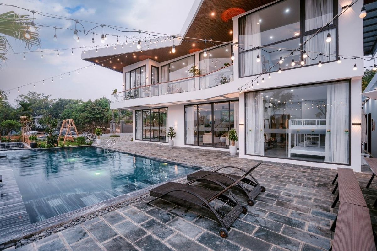Bavilla Mountain Cloud như villa mây giữa Sóc Sơn (Ảnh: Sưu tầm) 