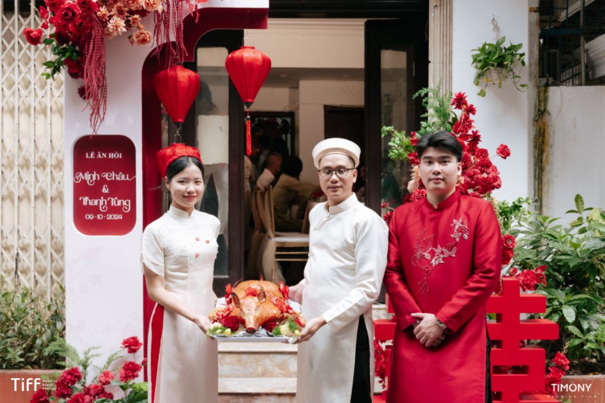 Chuẩn bị các nghi lễ quan trọng trước đám cưới (Ảnh: Tiff.vn)