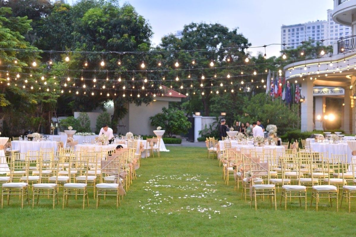 The 100 Garden vintage nhỏ gọn cho tiệc tối giản (Ảnh: Sưu tầm) 