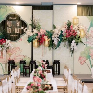 Trang trí tư gia cưới Hân & Quang tại Hà Nội