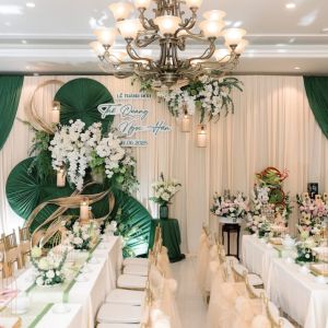 Trang trí tư gia lễ thành hôn Quang & Hân tại Hà Nội