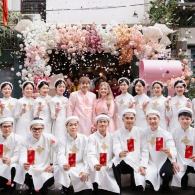 ý tưởng trang trí cổng cưới