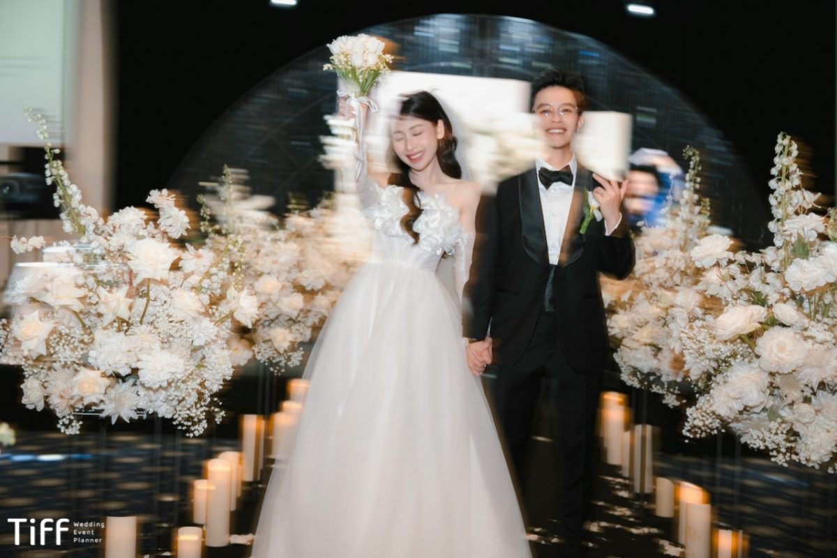 Dịch vụ cưới cao cấp với wedding planner, stylist và chuyên gia trang điểm riêng cho cô dâu. (Ảnh: TIFF.vn)