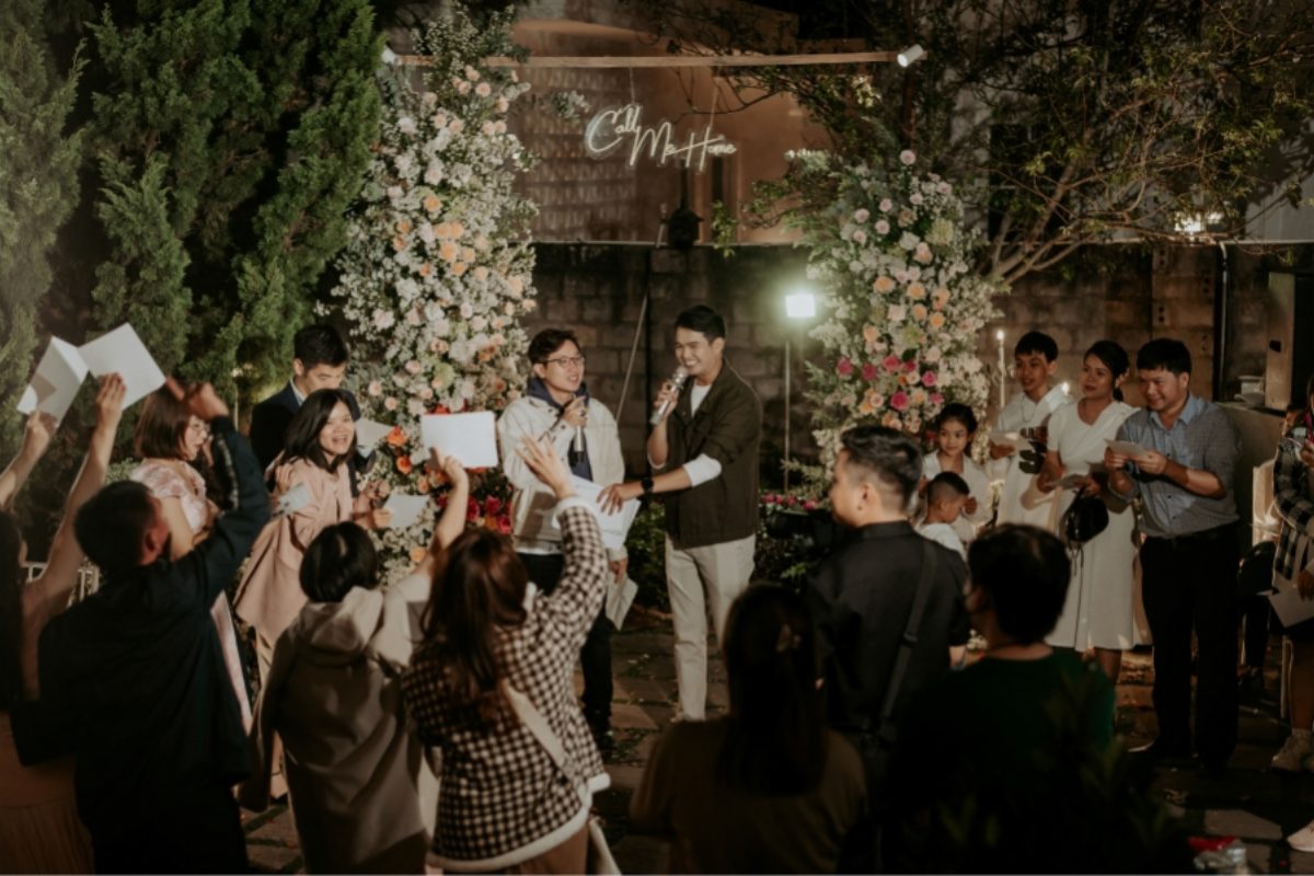 Trò chơi Bingo Wedding sáng tạo trong đám cưới. (Ảnh: Sưu tầm) 