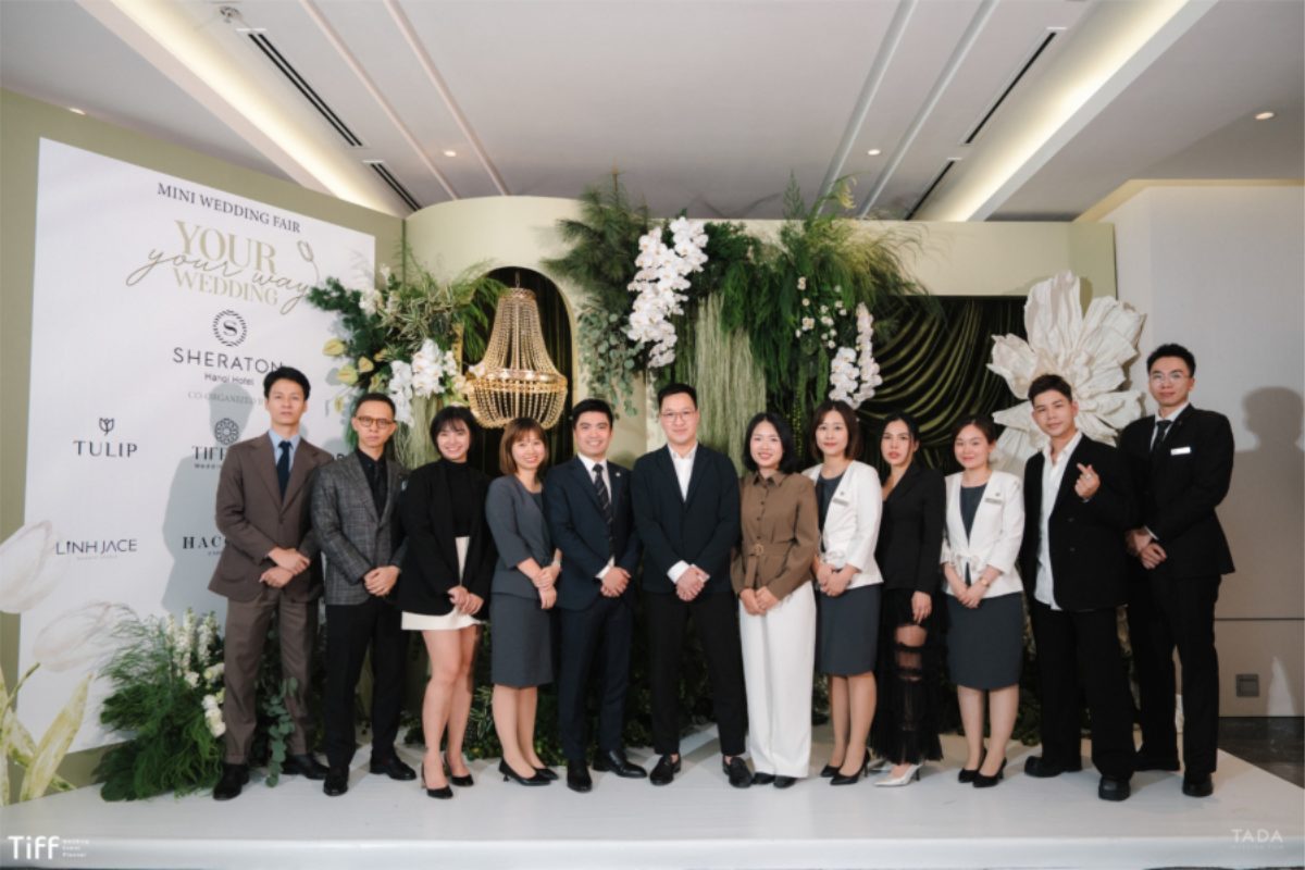 Công ty Wedding Planner với đội ngũ chuyên nghiệp và đầy đủ ekip tổ chức cưới. (Ảnh: TIFF.vn)