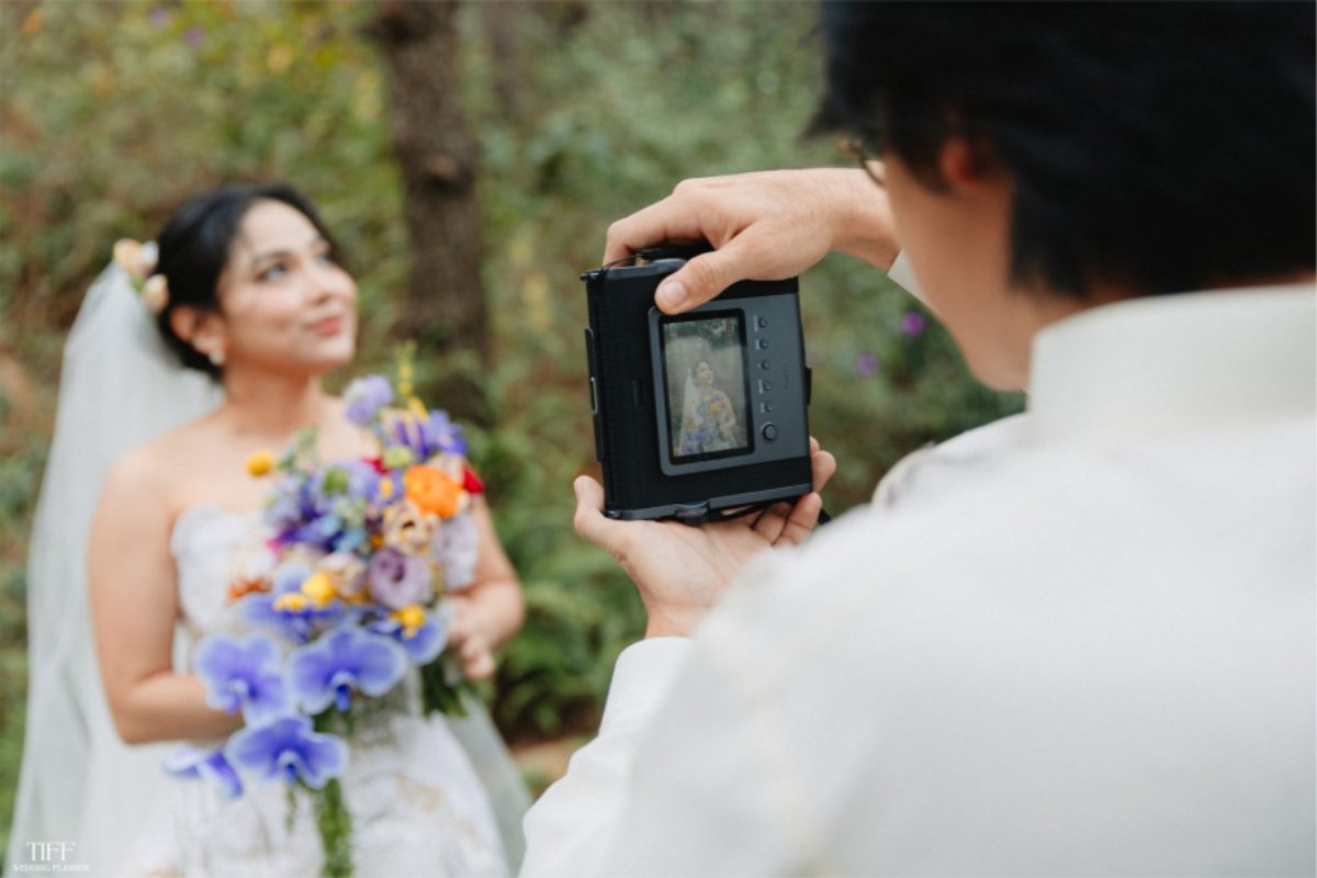 Giai điệu instrumental và ambient khiến khoảnh khắc First Look thêm phần lãng mạn. (Ảnh: TIFF.vn) 