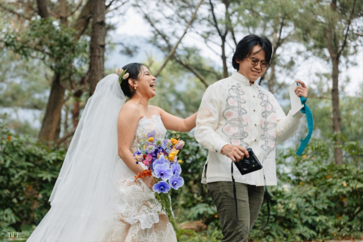 Địa điểm tổ chức first look trong rừng lãng mạn. (Ảnh: TIFF.vn) 