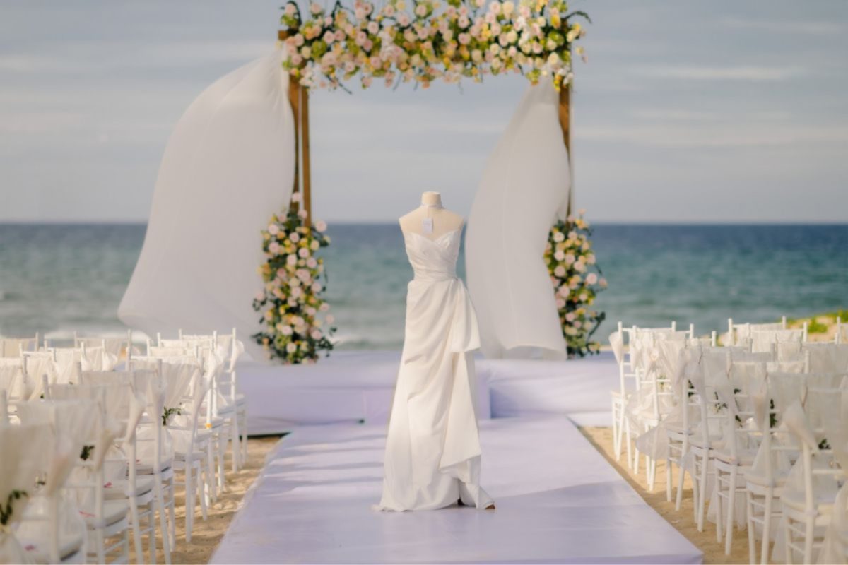 TIFF Wedding Planner mang đến concept cưới lãng mạn trên biển. (Ảnh: TIFF.vn) 